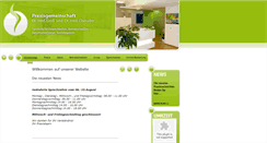 Desktop Screenshot of my-hausarzt.de